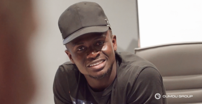 Sadio Mané : Brand Ambassador Oumou Group