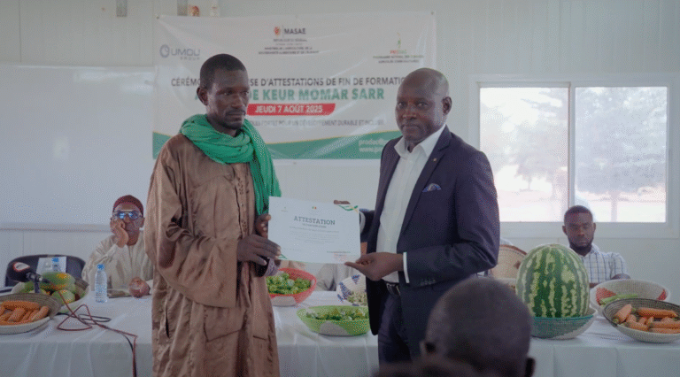 Engagement pour l’autonomisation des jeunes à Keur Momar Sarr